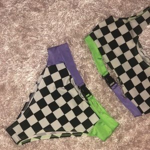 Checkered Rave Set